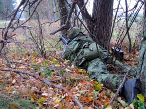 Õige kuulipildur ei pelga ebamugavusi positsiooni valikul
